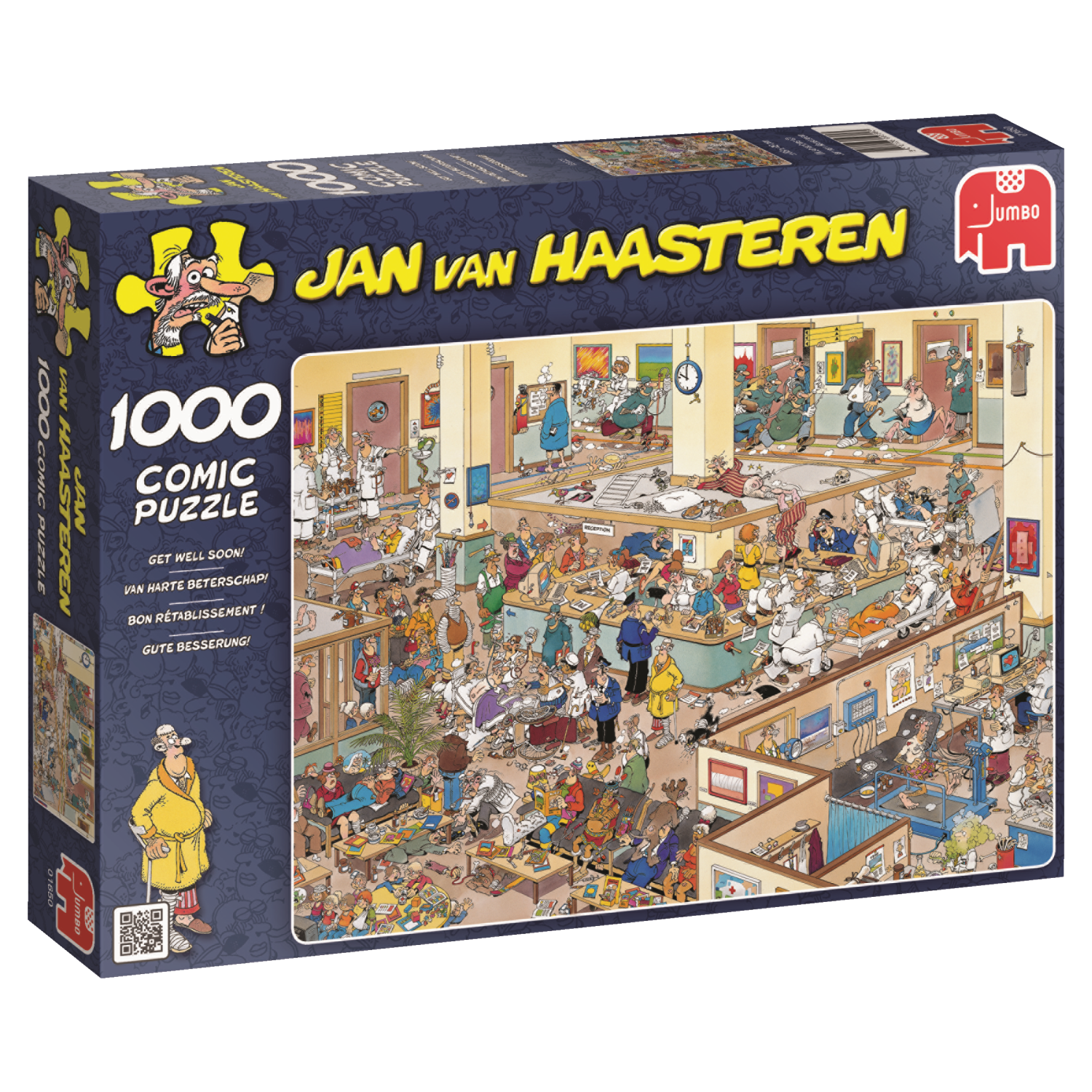 Puzzle 1000 pcs Jan van Haasteren : La Croisière - Jumbo - BCD Puzzle 1000 pcs Jan van Haasteren : La Croisière - Jumbo - BCD