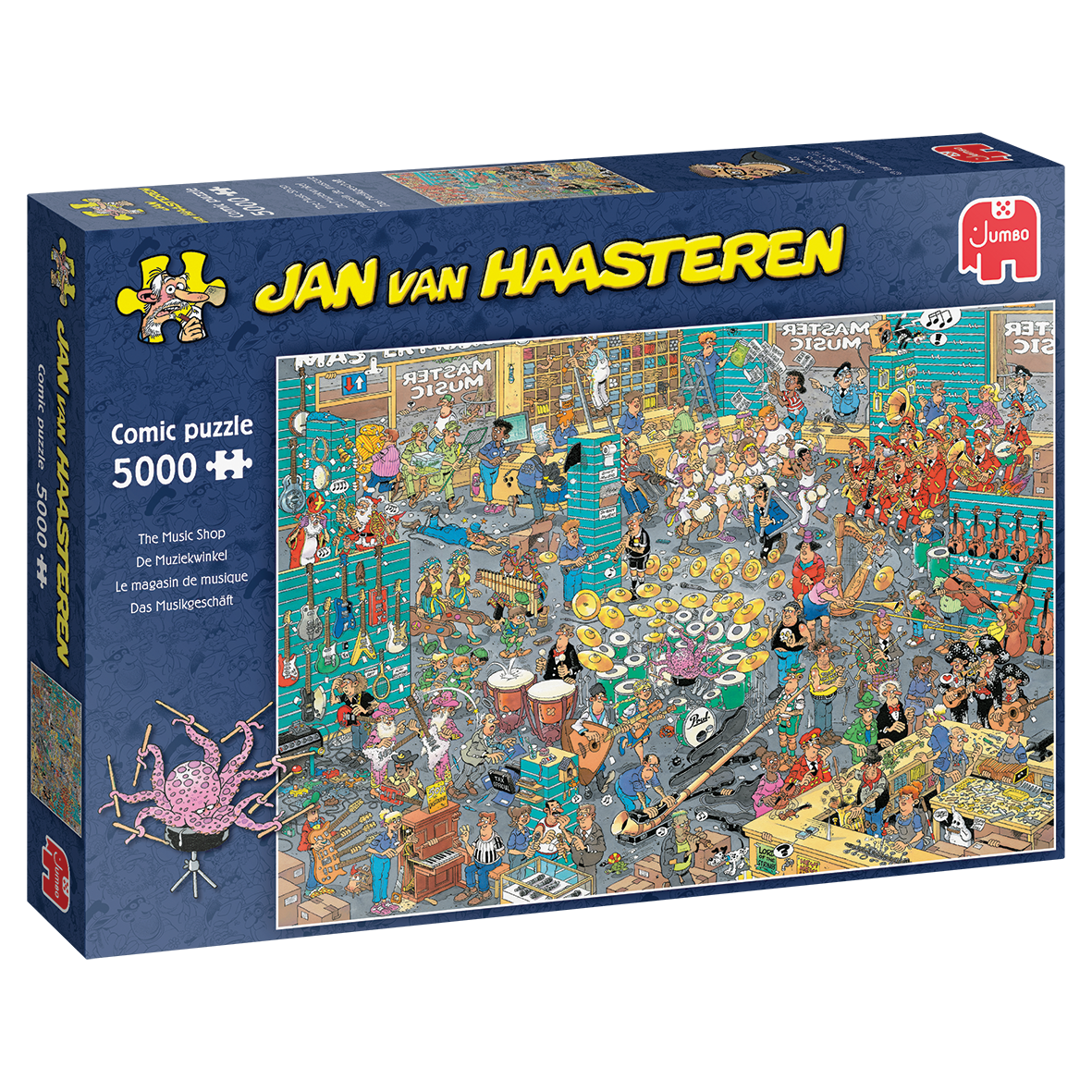 2x Casse-tête Jan van Haasteren Le magasin de jouets - 1000 pièces 2x Casse-tête Jan van Haasteren Le magasin de jouets - 1000 pièces