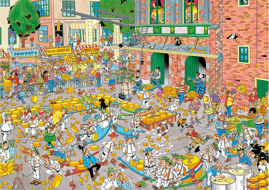 The whole of Holland on the jigsaw puzzle: ‘I can hardly stop’
