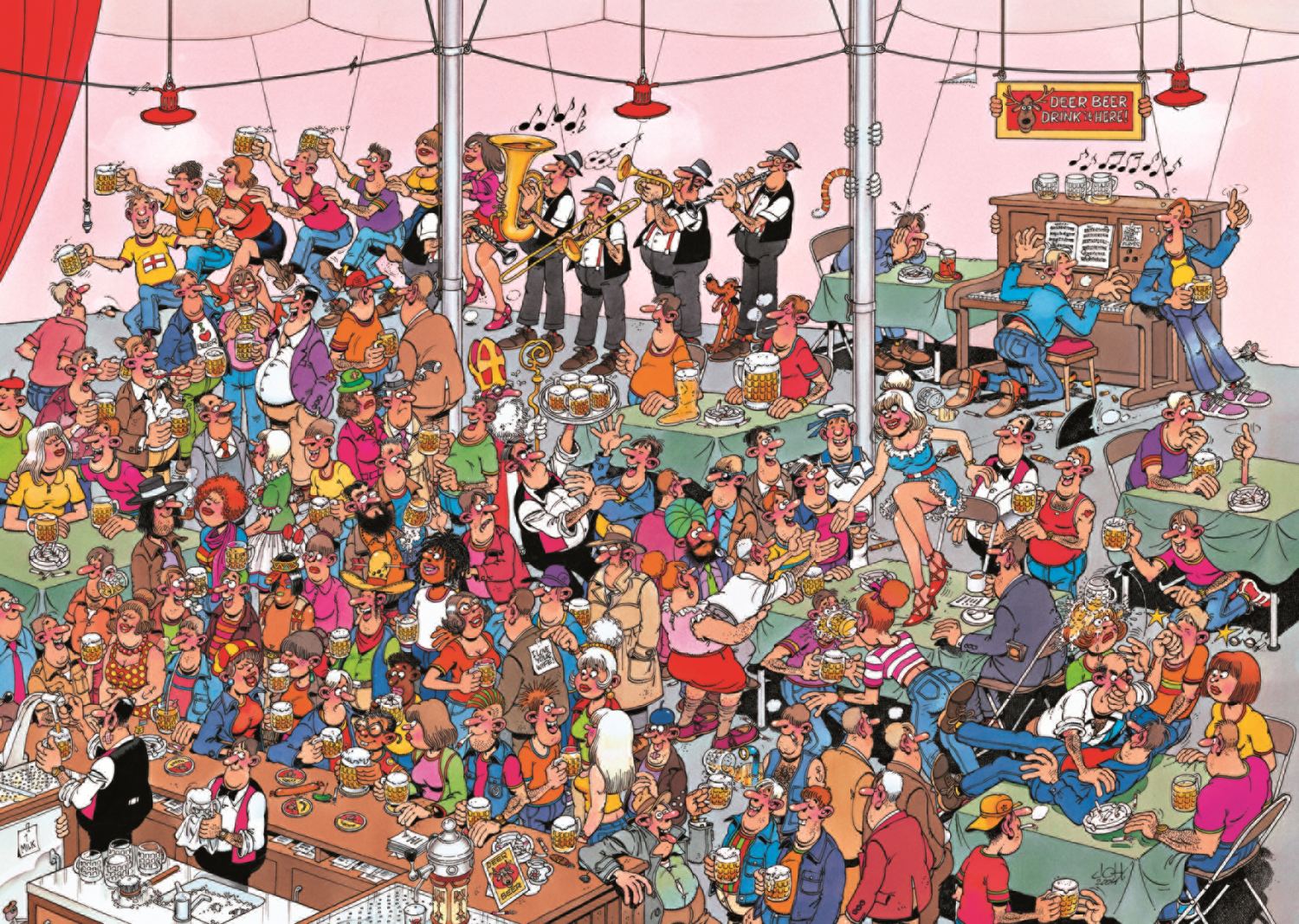 Jan van Haasteren - Duits Bierfeest (500 stukjes)