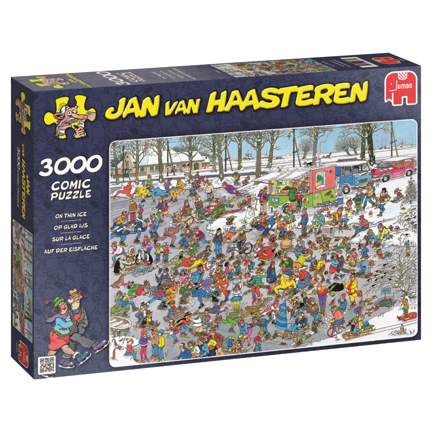 Jan van Haasteren - On Thin Ice (3000 pieces)