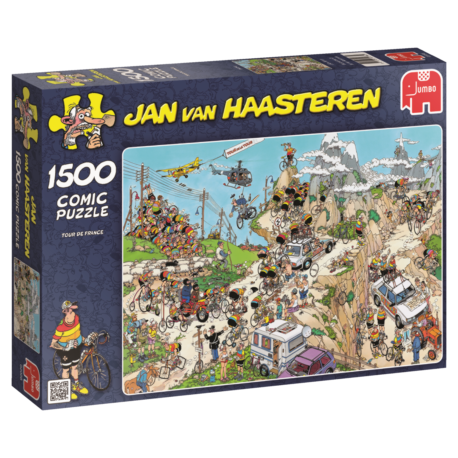 Jan van Haasteren - Tour De France (1500 pieces)