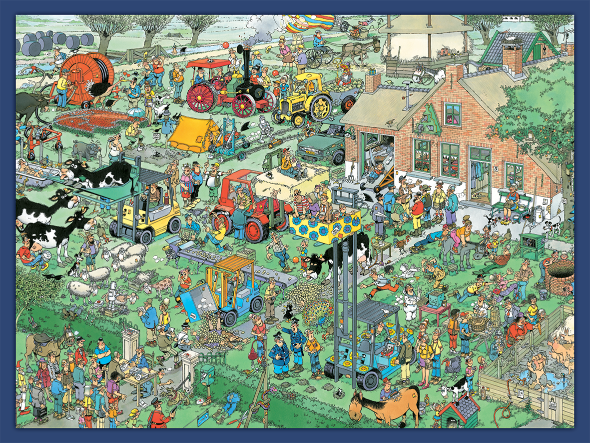 Jan van Haasteren - 10 Years Jan van Haasteren - XXXL Puzzle (30.200 pieces)