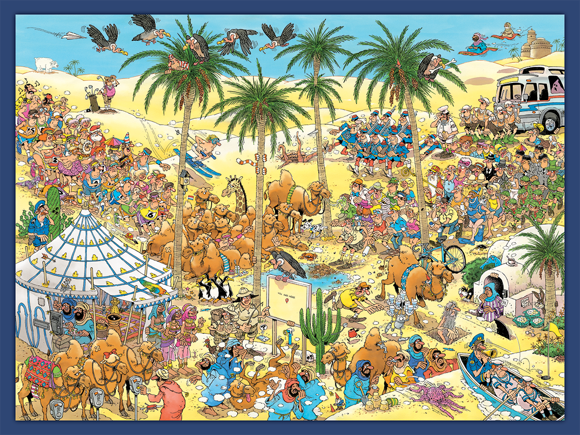 Jan van Haasteren - 10 Years Jan van Haasteren - XXXL Puzzle (30.200 pieces)