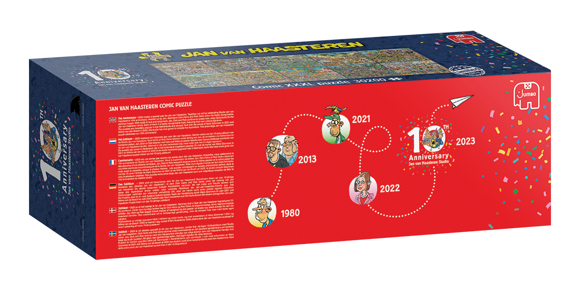 Jan van Haasteren - 10 Years Jan van Haasteren - XXXL Puzzle (30.200 pieces)