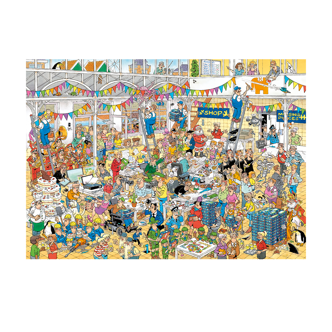 Jan van Haasteren - Studio 10 Years (1000 pieces)