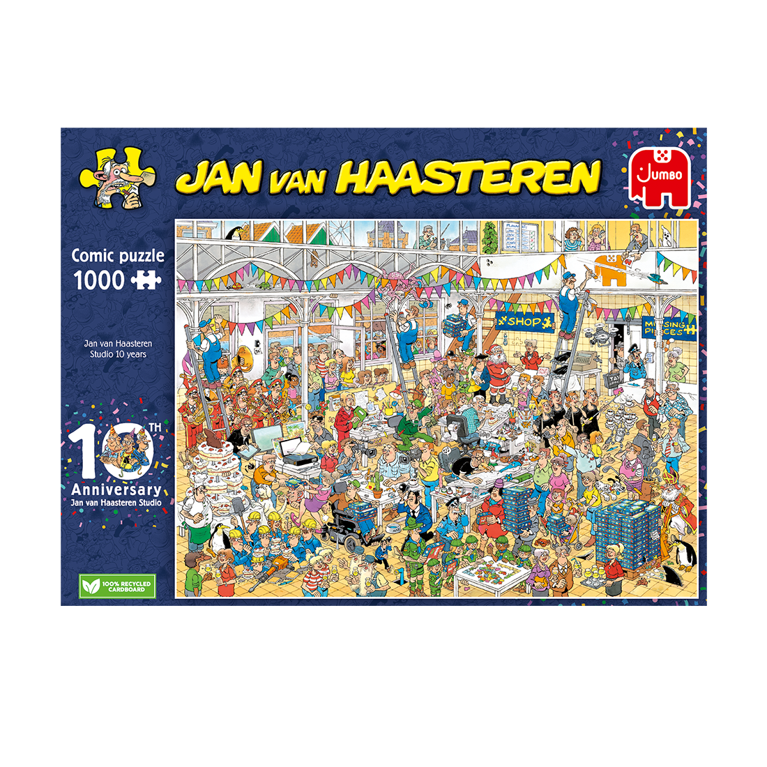 Jan van Haasteren - Studio 10 Years (1000 pieces)