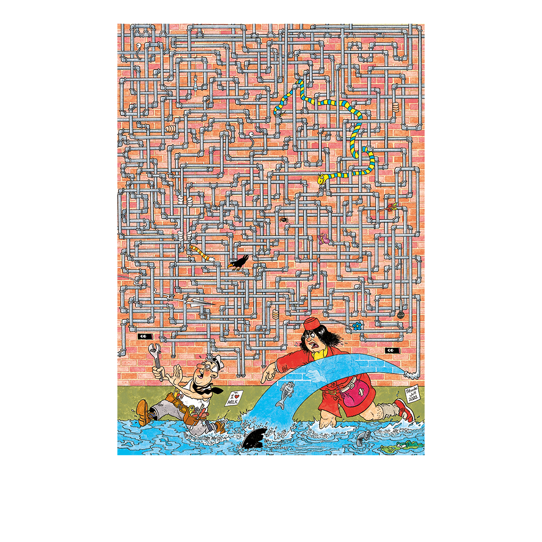 Jan van Haasteren Expert 5 - Where is the leak? (500 pieces)