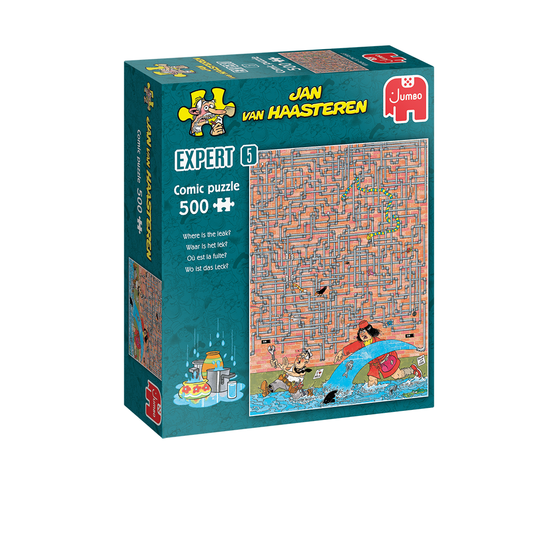 Jan van Haasteren Expert 5 - Where is the leak? (500 pieces)
