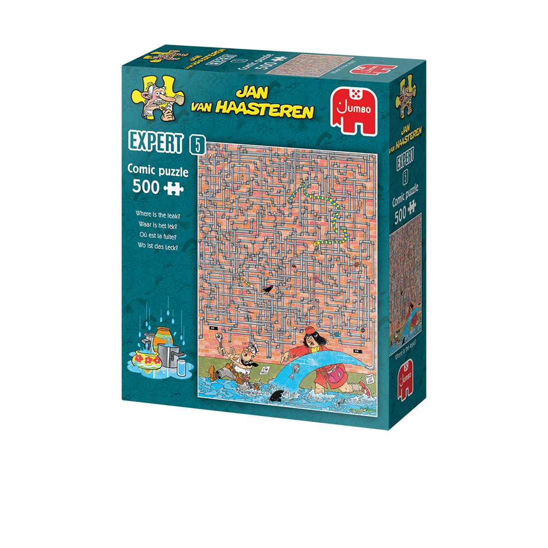 Jan van Haasteren Expert 5 - Where is the leak? (500 pieces)