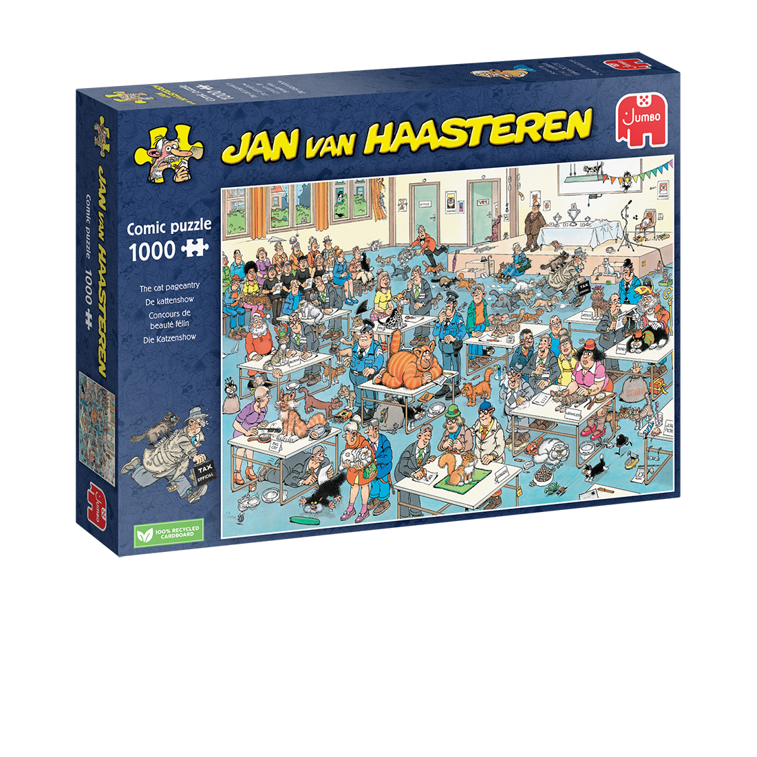 Jan van Haasteren - The cat pageantry (1000 pieces)