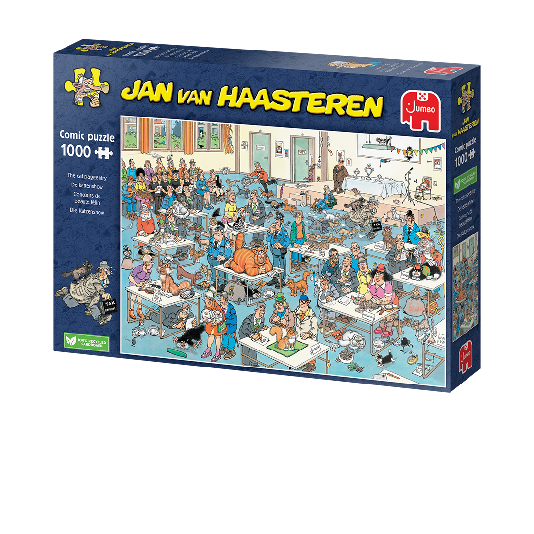 Jan van Haasteren - The cat pageantry (1000 pieces)