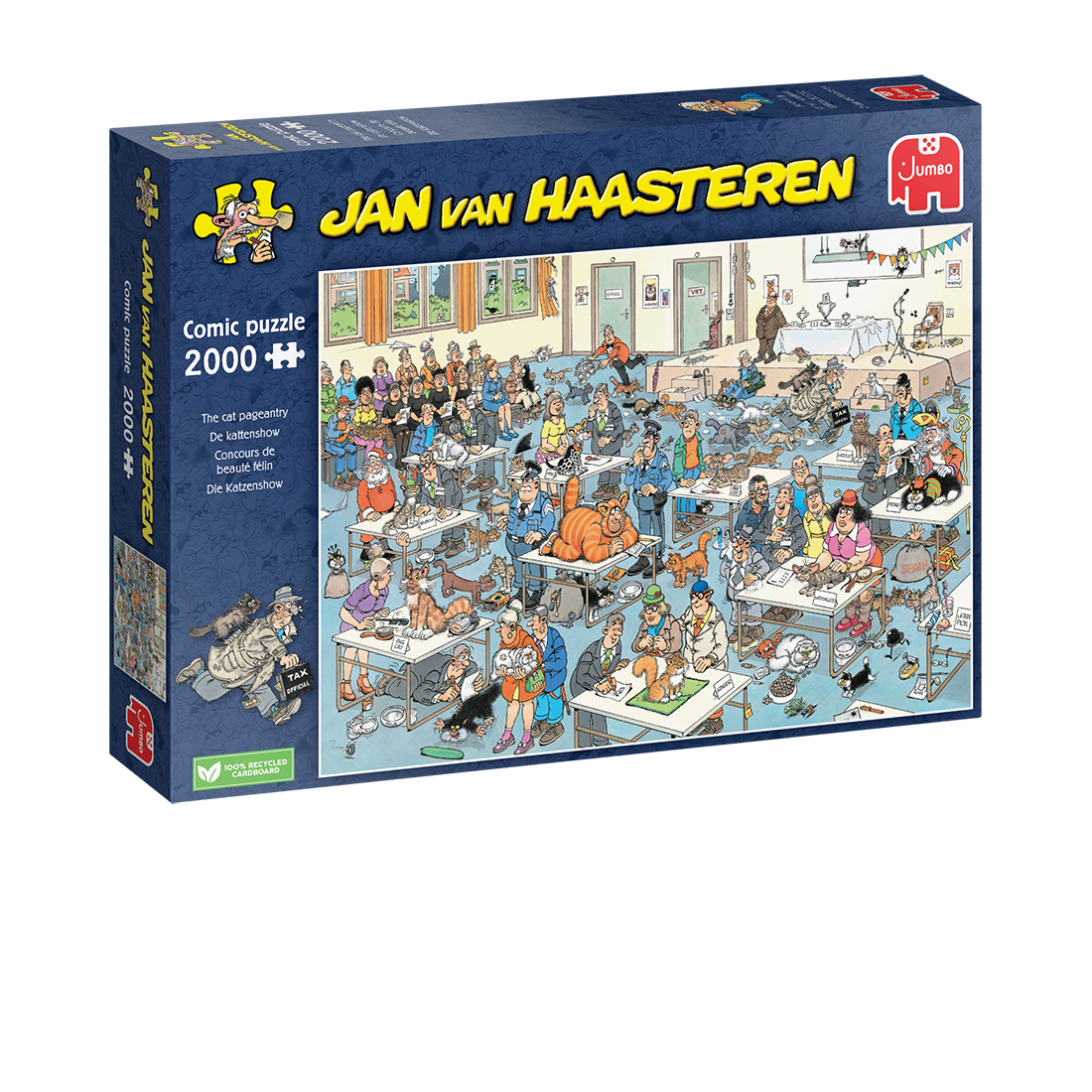 Jan van Haasteren - The cat pageantry  (2000 pieces)