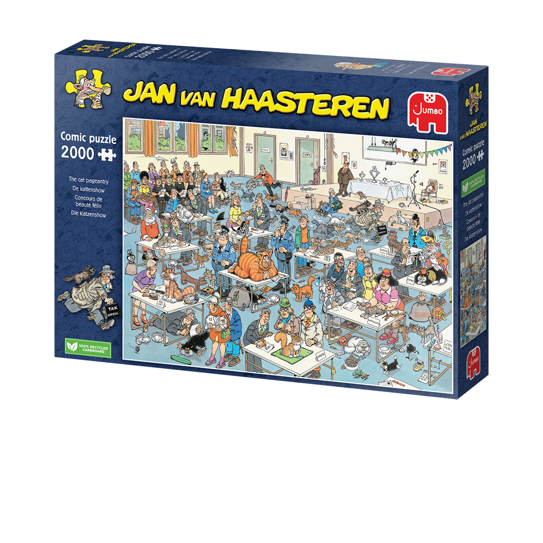 Jan van Haasteren - The cat pageantry  (2000 pieces)