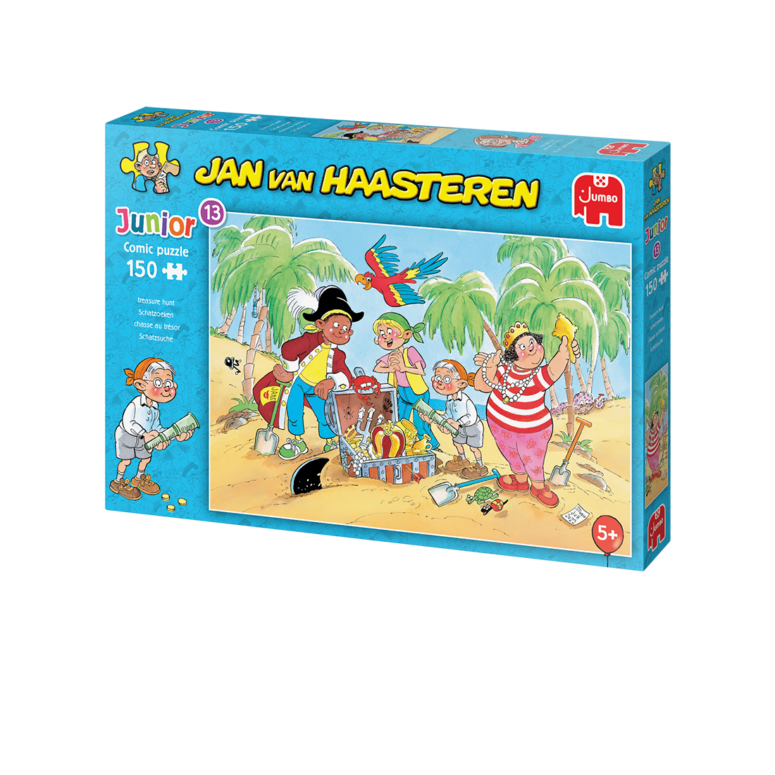 Jan van Haasteren Junior 13 - Treasure Hunt (150 pieces)