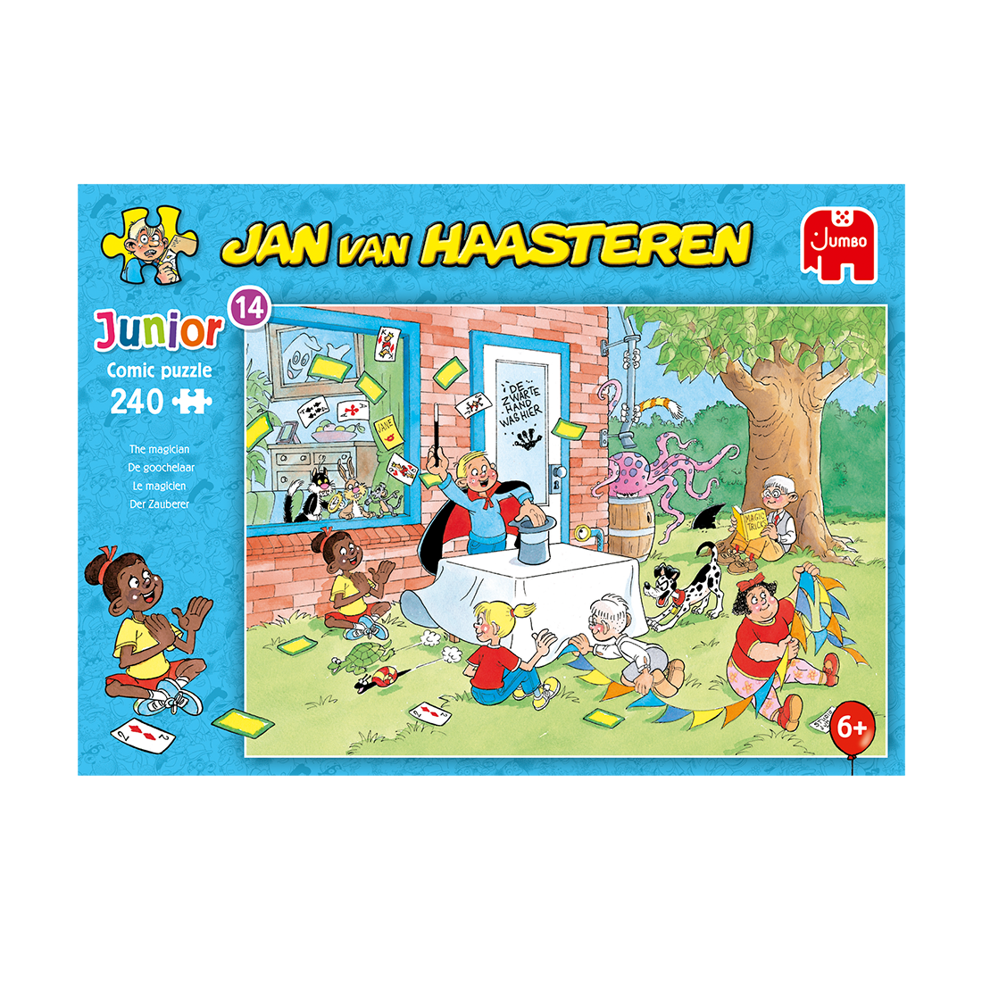 Jan van Haasteren Junior 14 - The Magician (240 pieces)