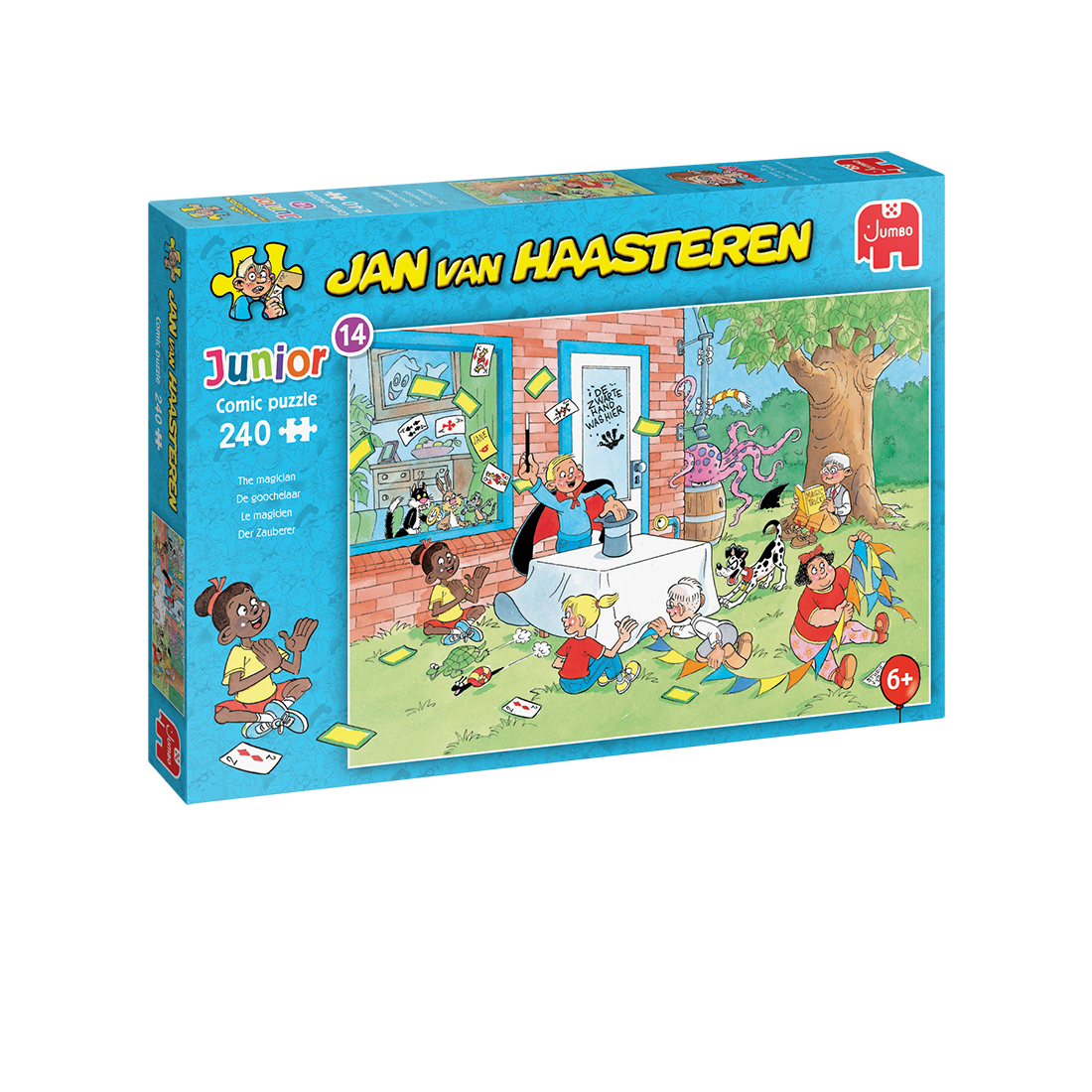 Jan van Haasteren Junior 14 - The Magician (240 pieces)