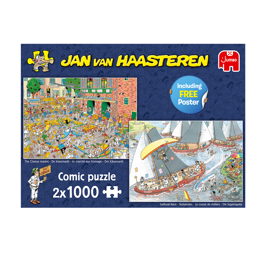 Jan van Haasteren - Dutch Traditions (2x 1000 pieces)
