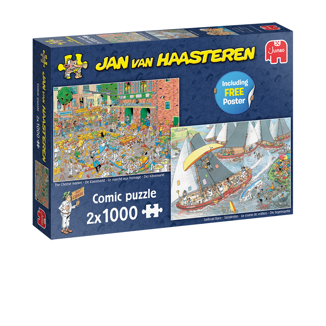 Jan van Haasteren - Dutch Traditions (2x 1000 pieces)
