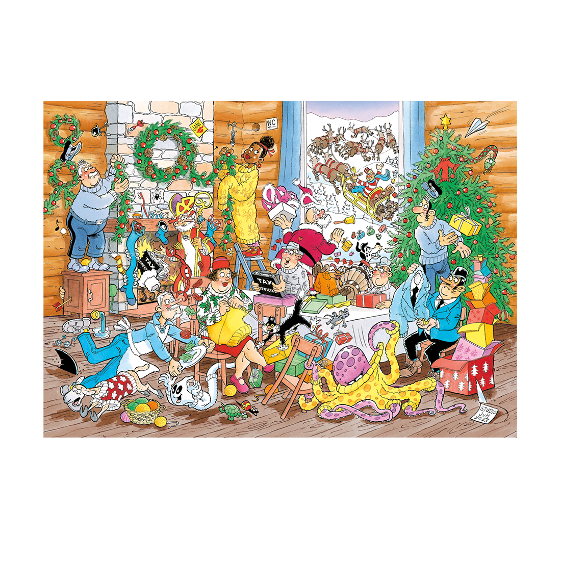 Jan van Haasteren - A Woolly Christmas (500 pieces)