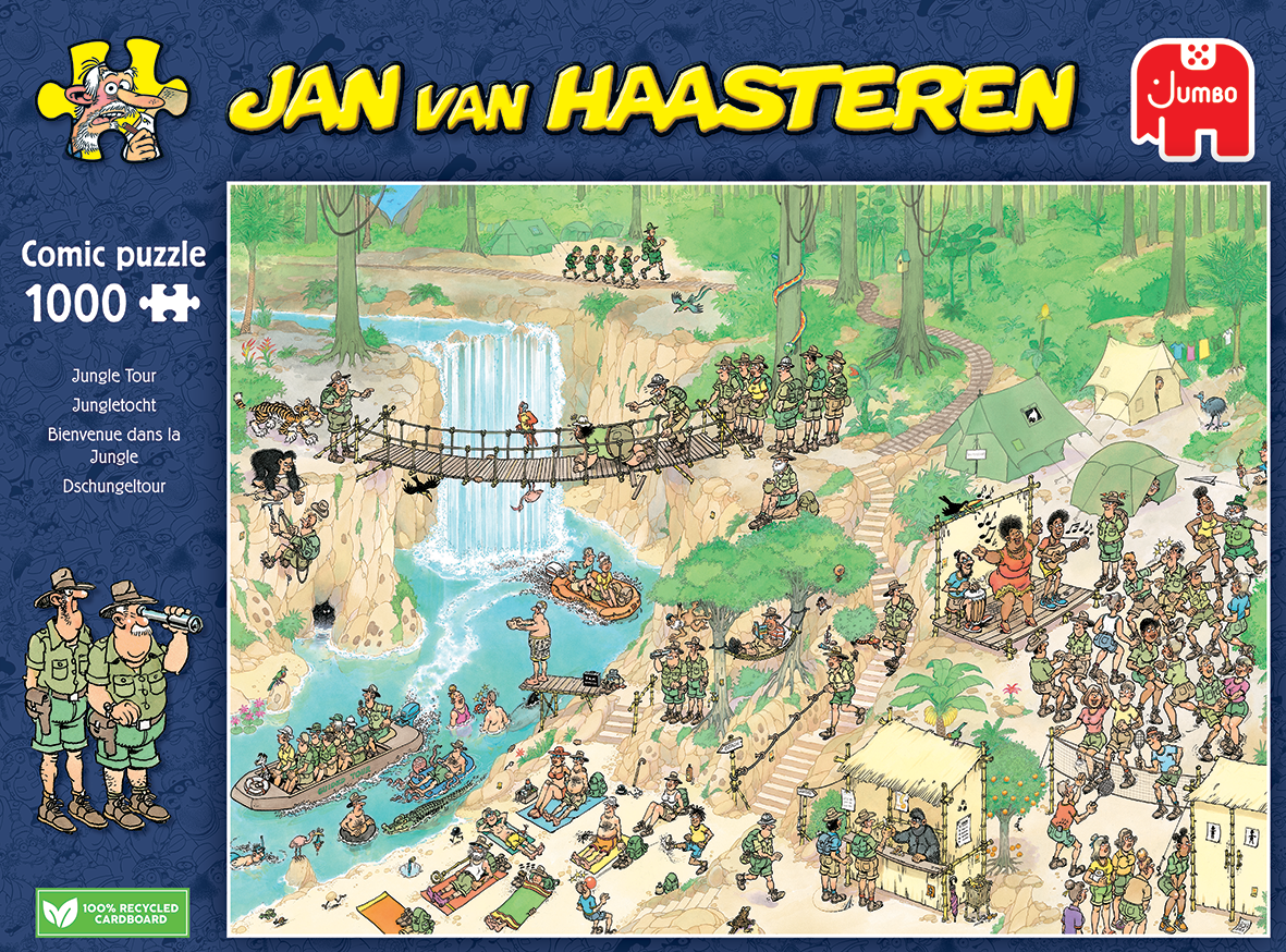 Jan van Haasteren - Jungle Tour (1000 pieces)