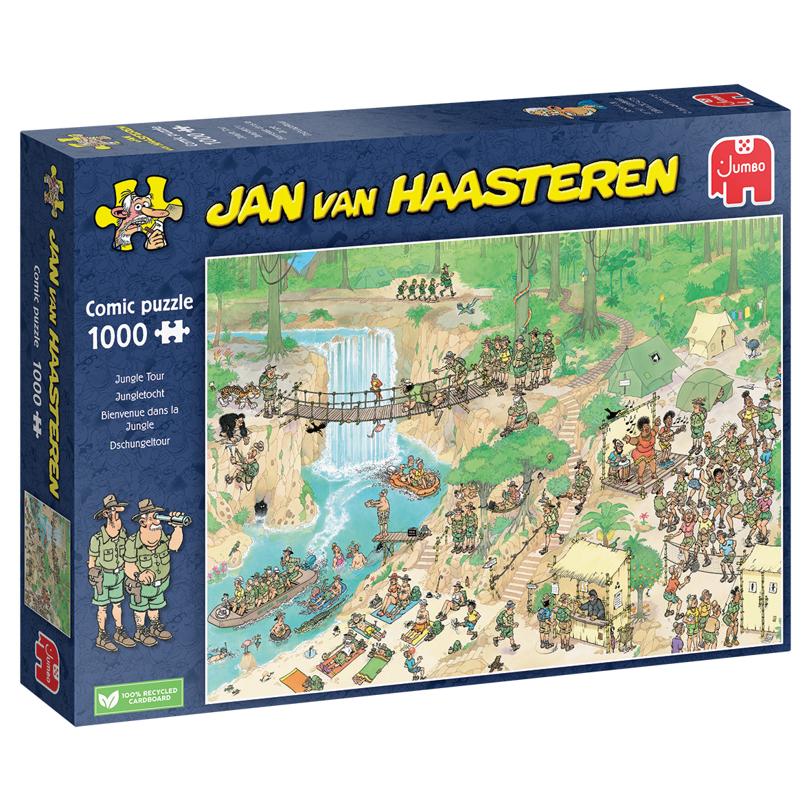 Jan van Haasteren - Jungle Tour (1000 pieces)