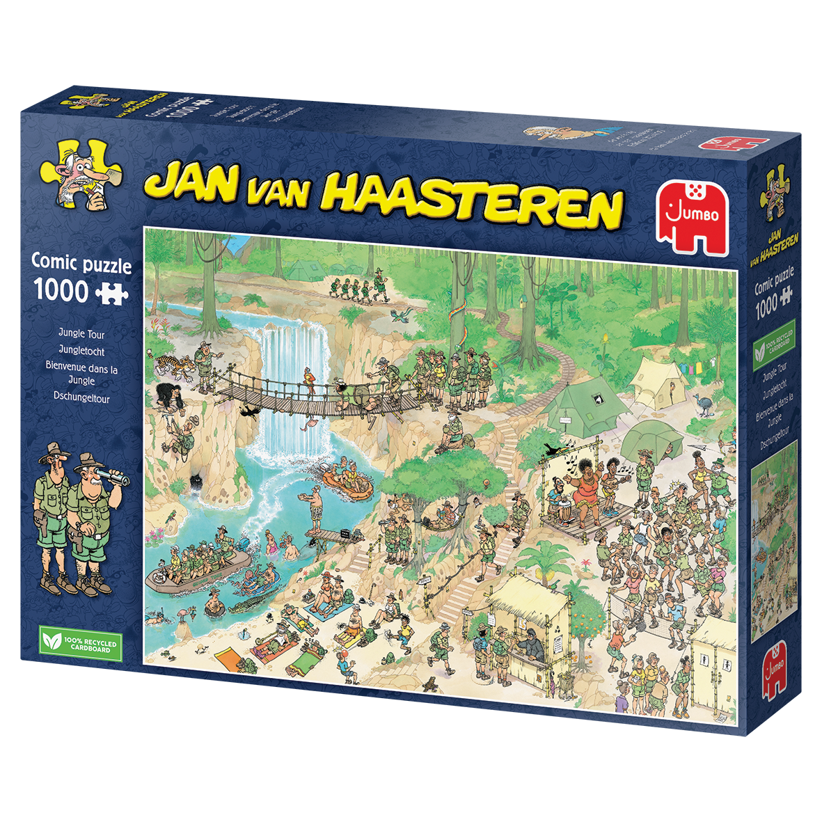 Jan van Haasteren - Jungle Tour (1000 pieces)