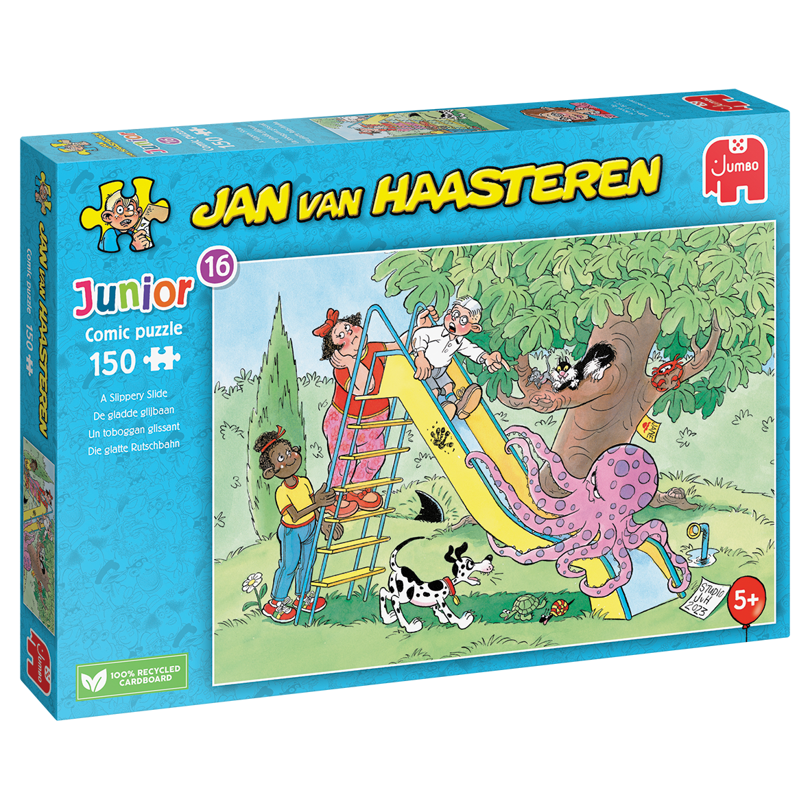 Jan van Haasteren Junior - De gladde glijbaan (150 stukjes)