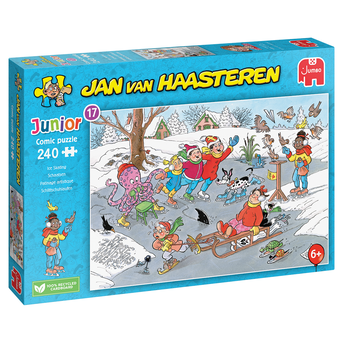 Jan van Haasteren Junior - Schaatsen (240 stukjes)