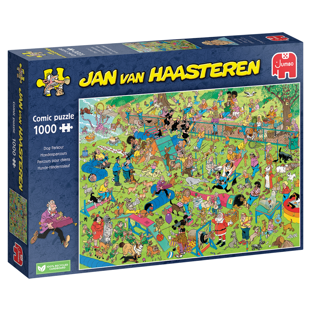Jan van Haasteren - Dog Parkour (1000 pieces)