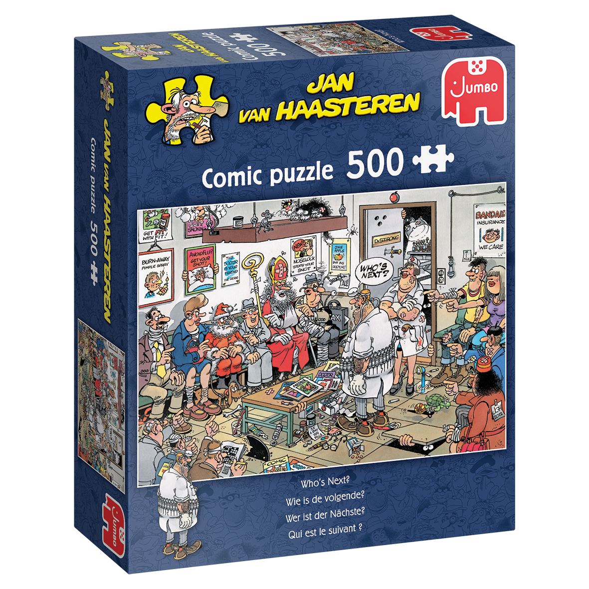 Jan van Haasteren - Who's Next? (500 pieces)
