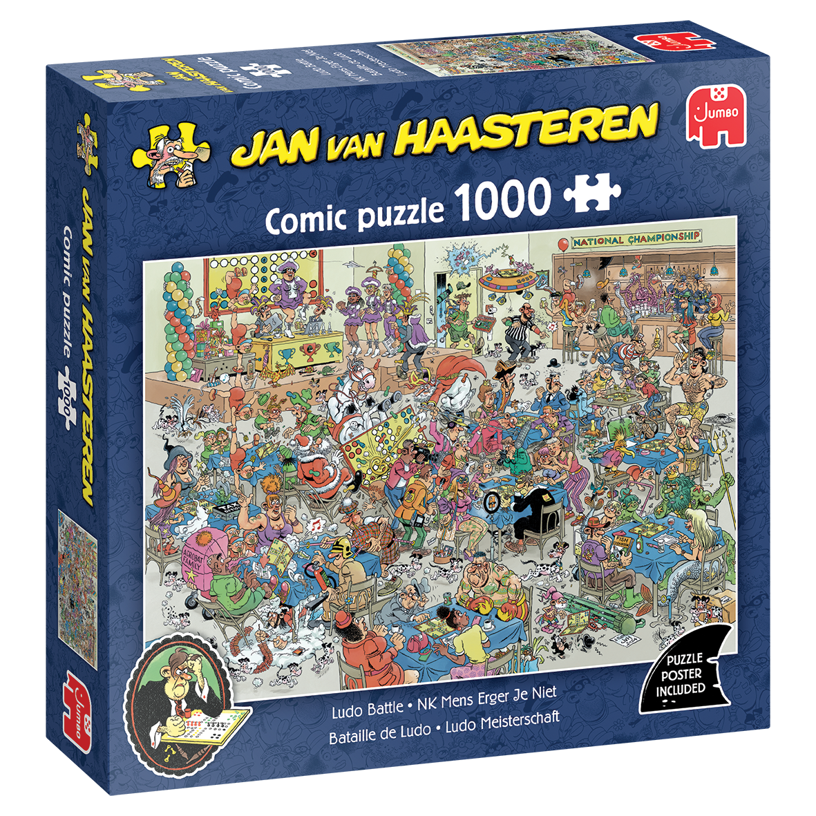Jan van Haasteren - Ludo Battle (1000 pieces)