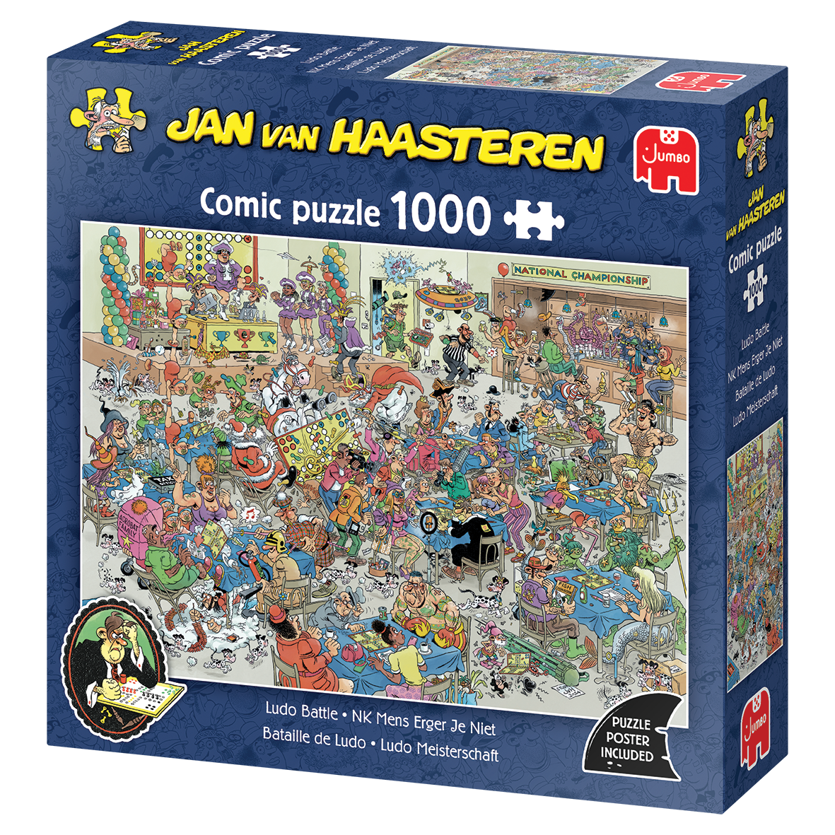 Jan van Haasteren - Ludo Battle (1000 pieces)