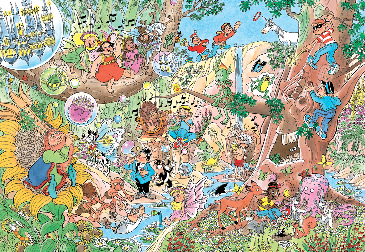 Jan van Haasteren Junior 19 - Efteling Droomvlucht (360 pieces)