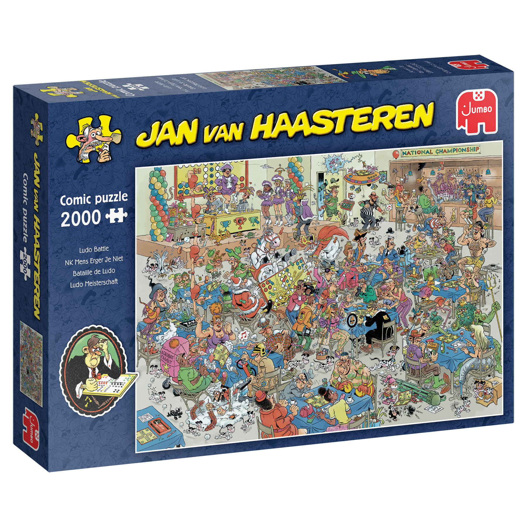 Jan van Haasteren - Ludo Battle (2000 pieces)