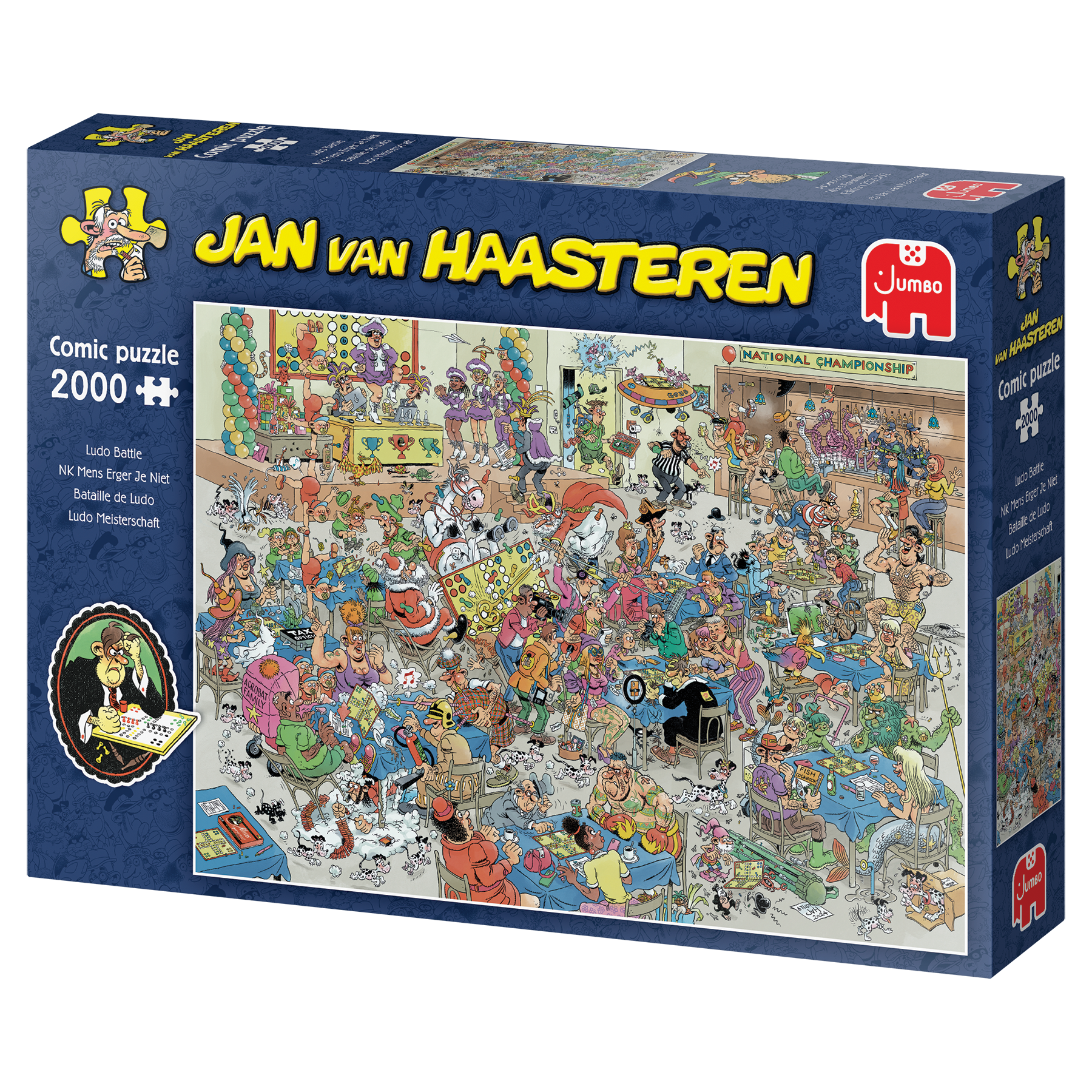 Jan van Haasteren - Ludo Battle (2000 pieces)