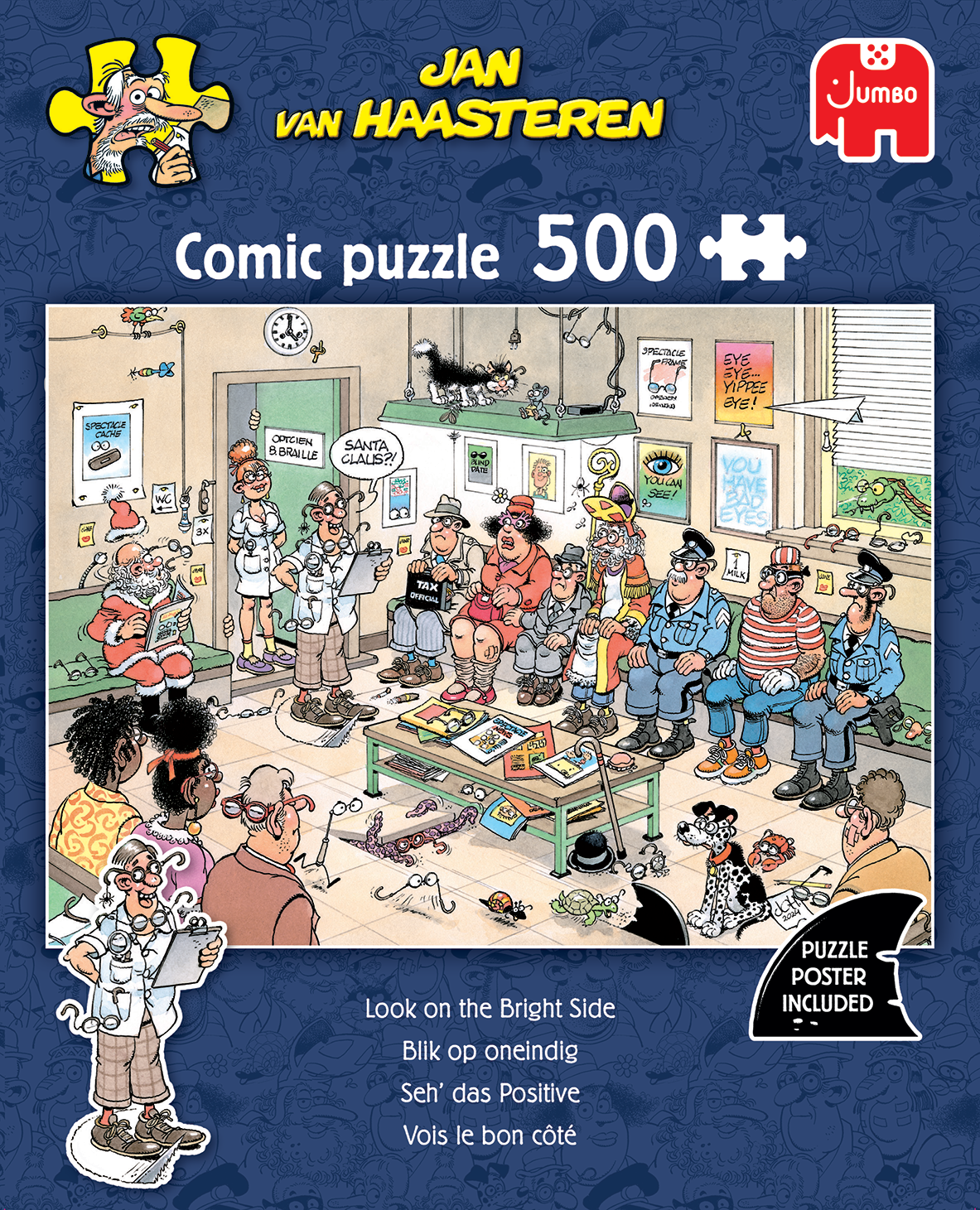 Jan van Haasteren - Look on the Bright Side (500 pieces)