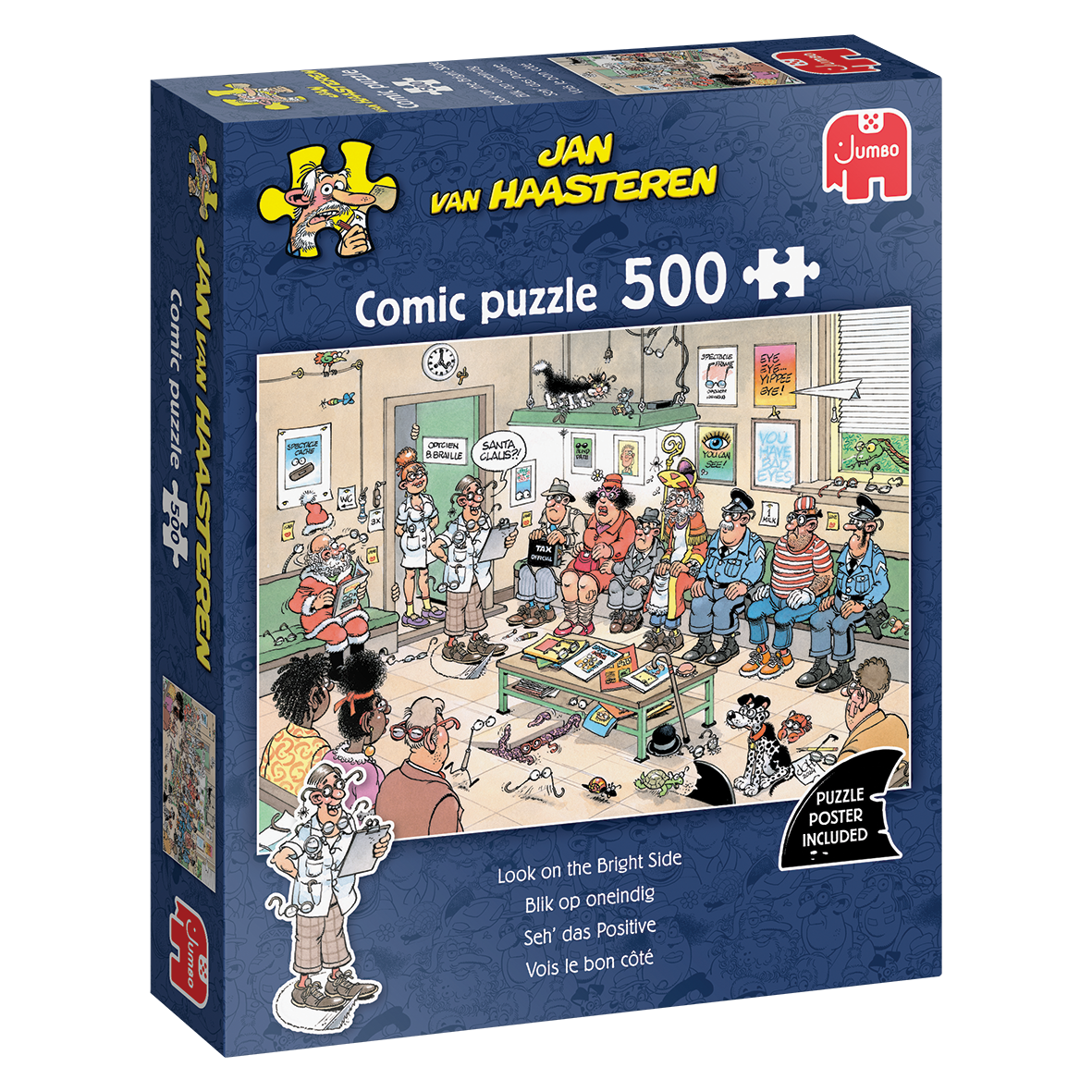 Jan van Haasteren - Look on the Bright Side (500 pieces)