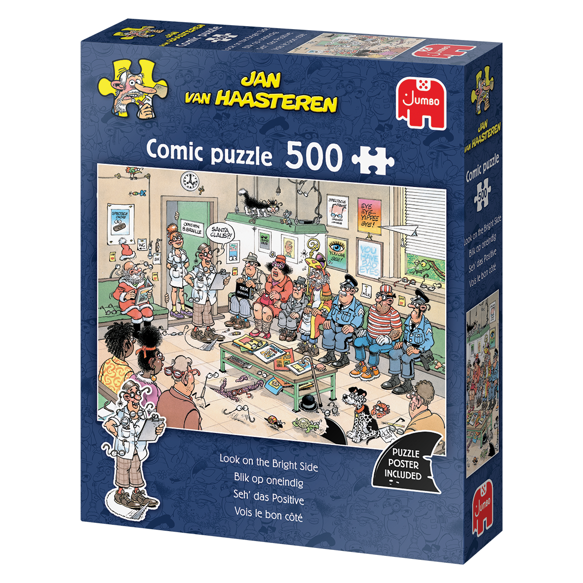 Jan van Haasteren - Look on the Bright Side (500 pieces)