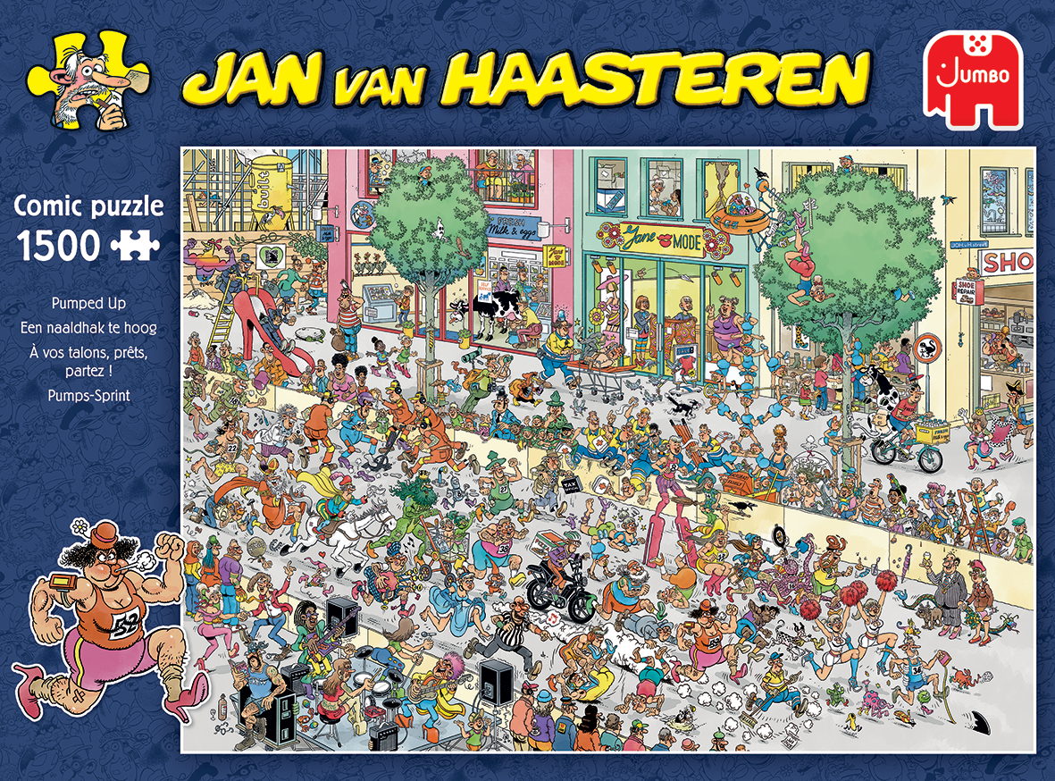 Jan van Haasteren - Pumped Up (1500 pieces)
