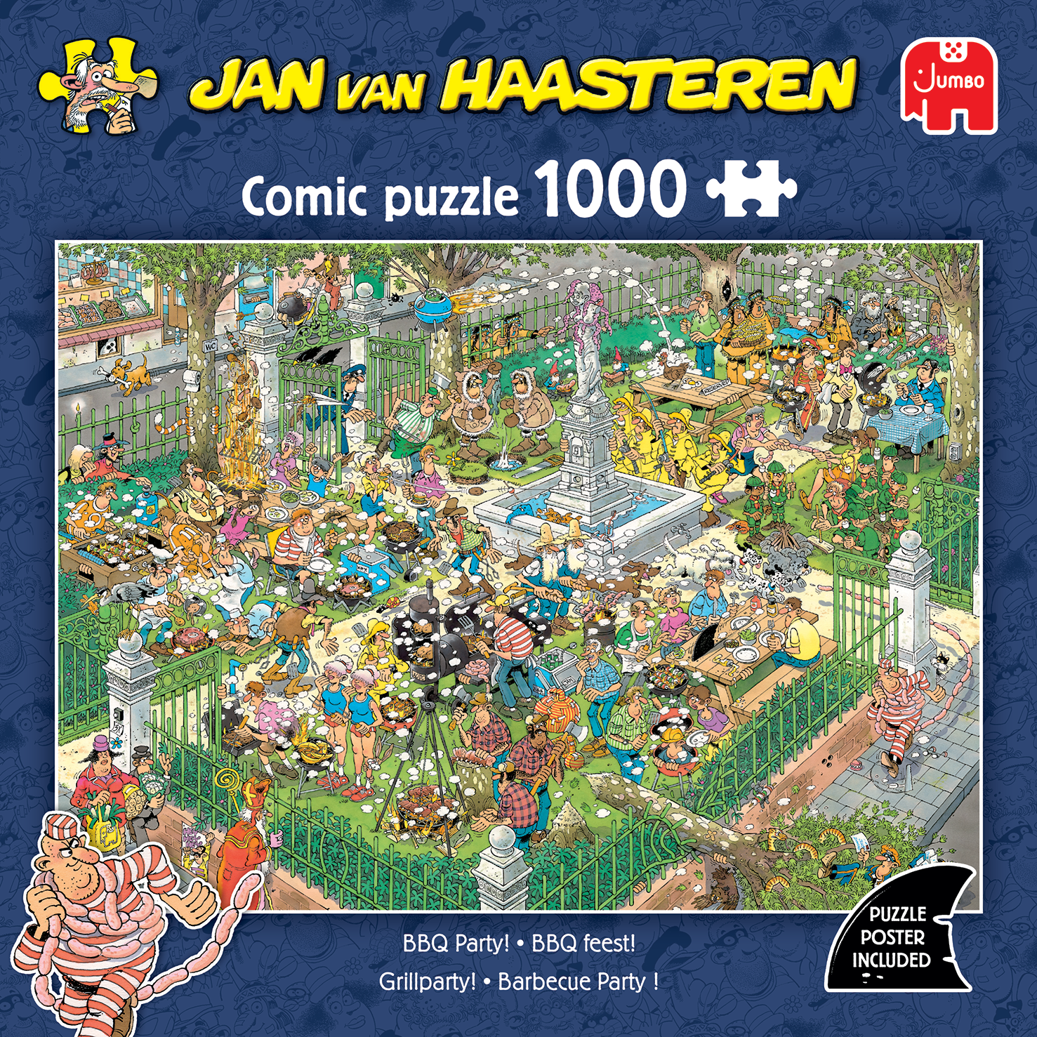 Jan van Haasteren - BBQ Party! (1000 pieces)
