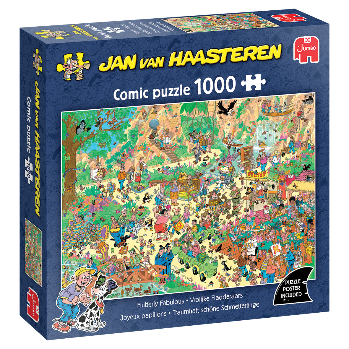 Jan van Haasteren - Flutterly Fabulous (1000 pieces)