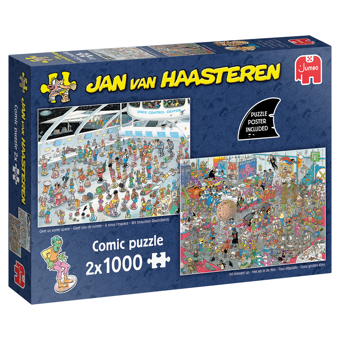 Jan van Haasteren - Give us some space & All dressed up (2x1000 pieces)