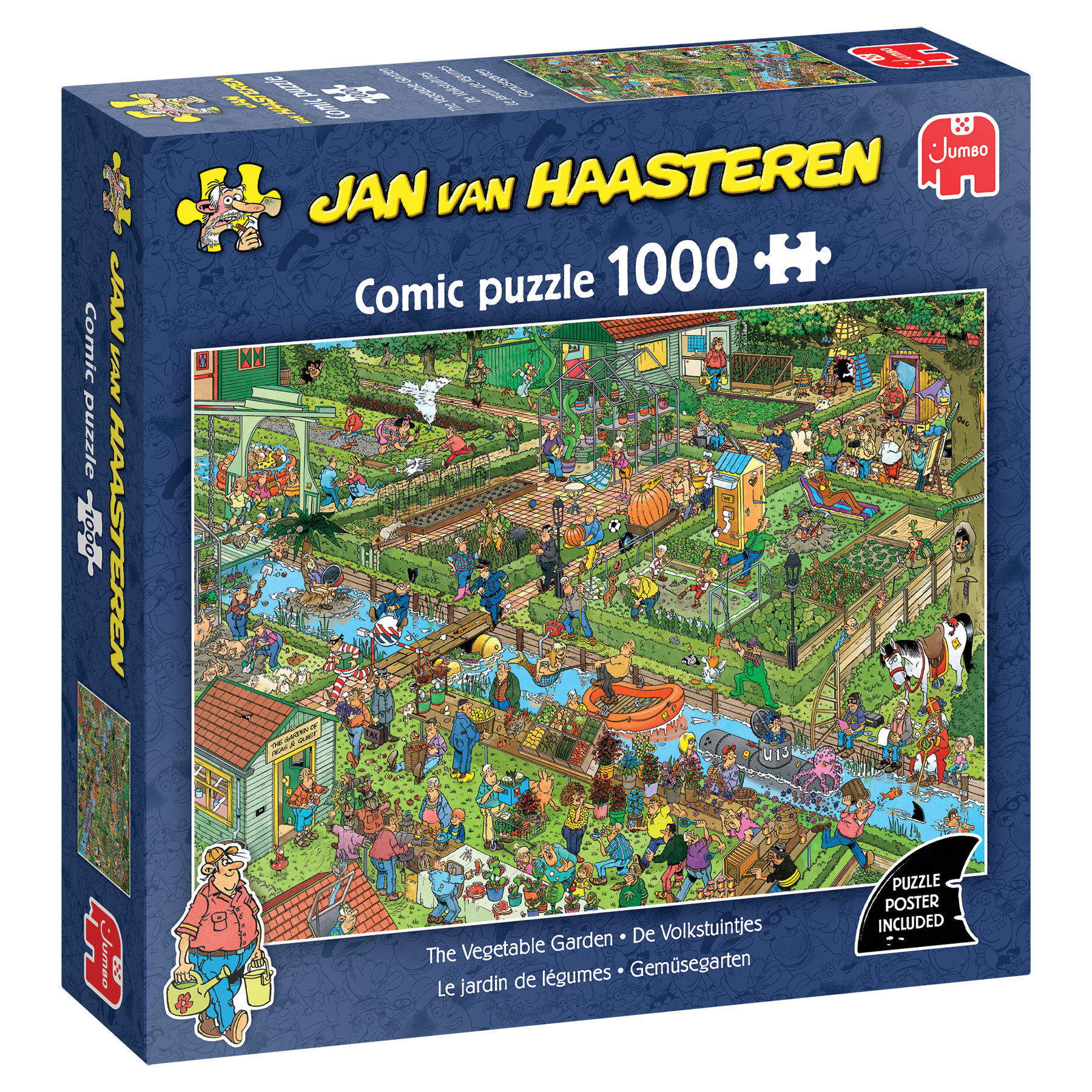 Jan van Haasteren - The Vegetable Garden (1000 pieces)