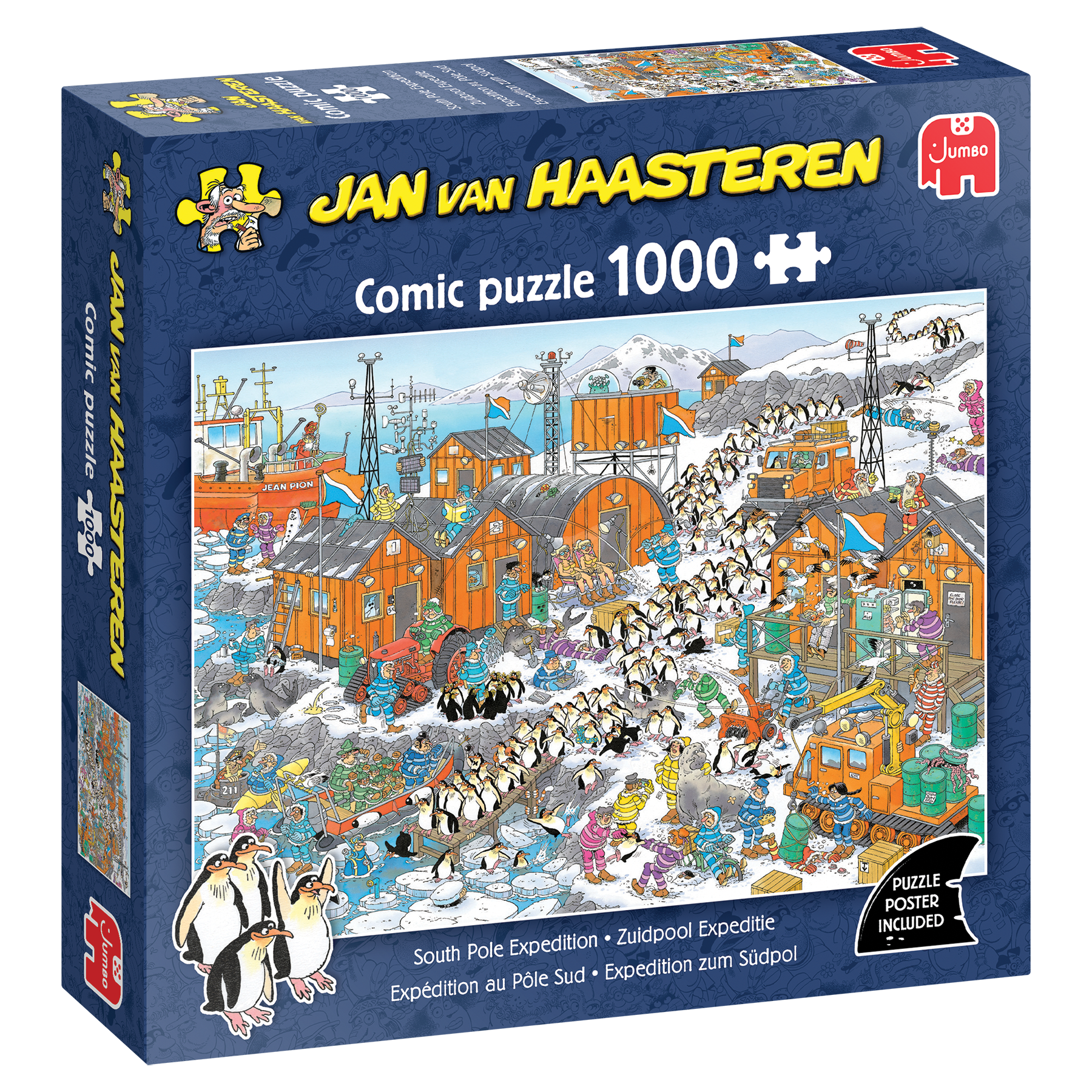 Jan van Haasteren - South Pole Expedition (1000 pieces)