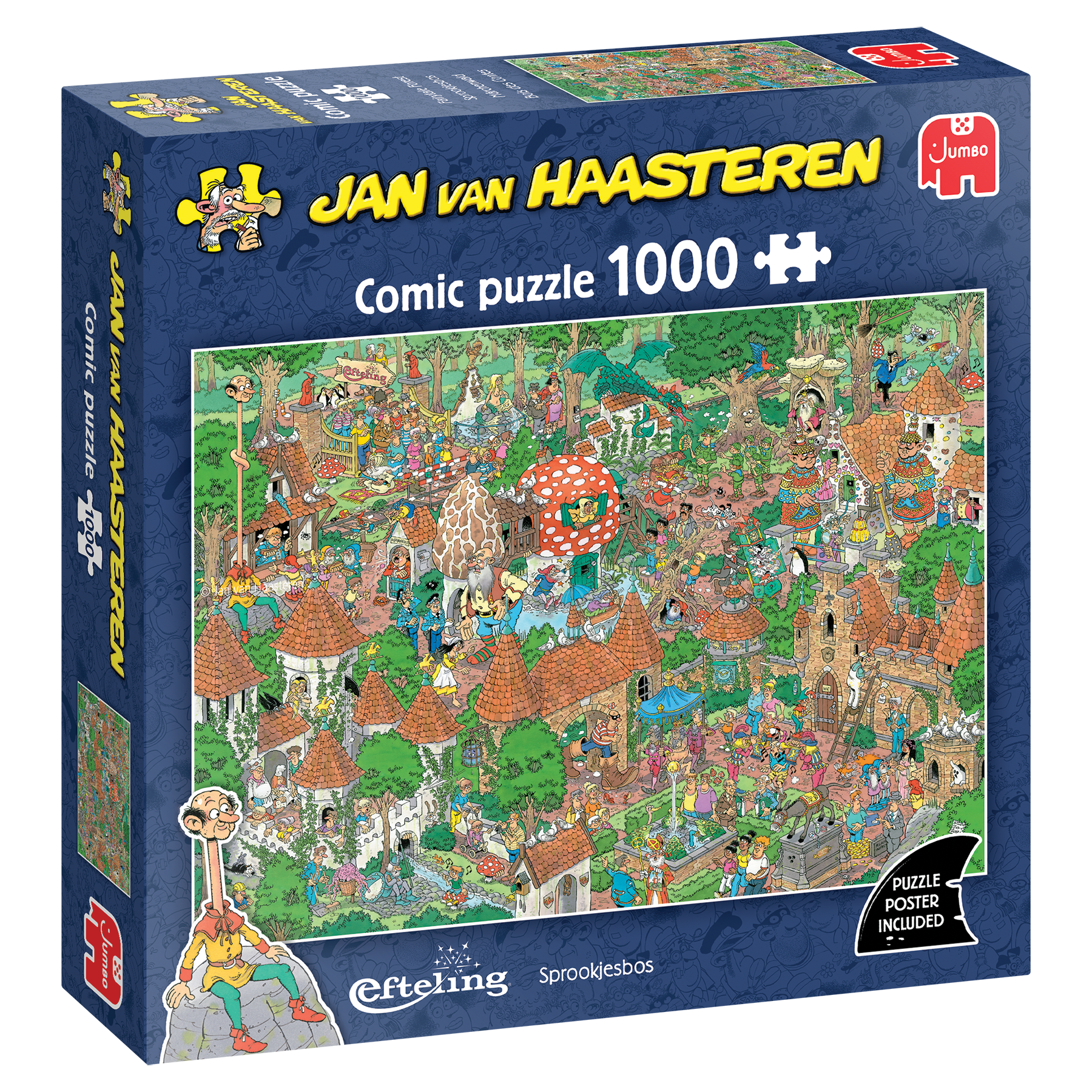 Jan van Haasteren - Efteling Sprookjesbos (1000 pieces)