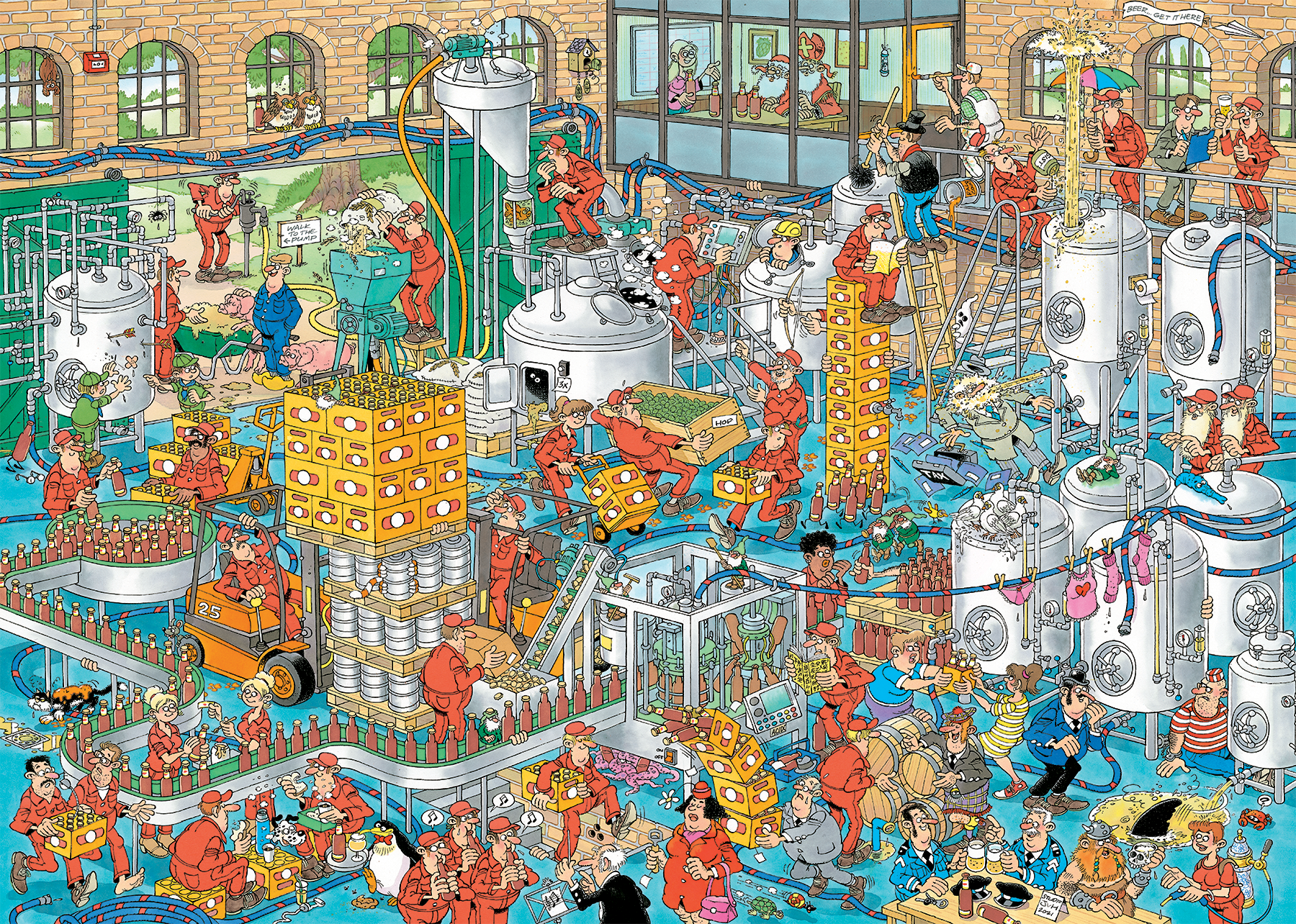 Jan van Haasteren - The Craft Brewery (1000 pieces)