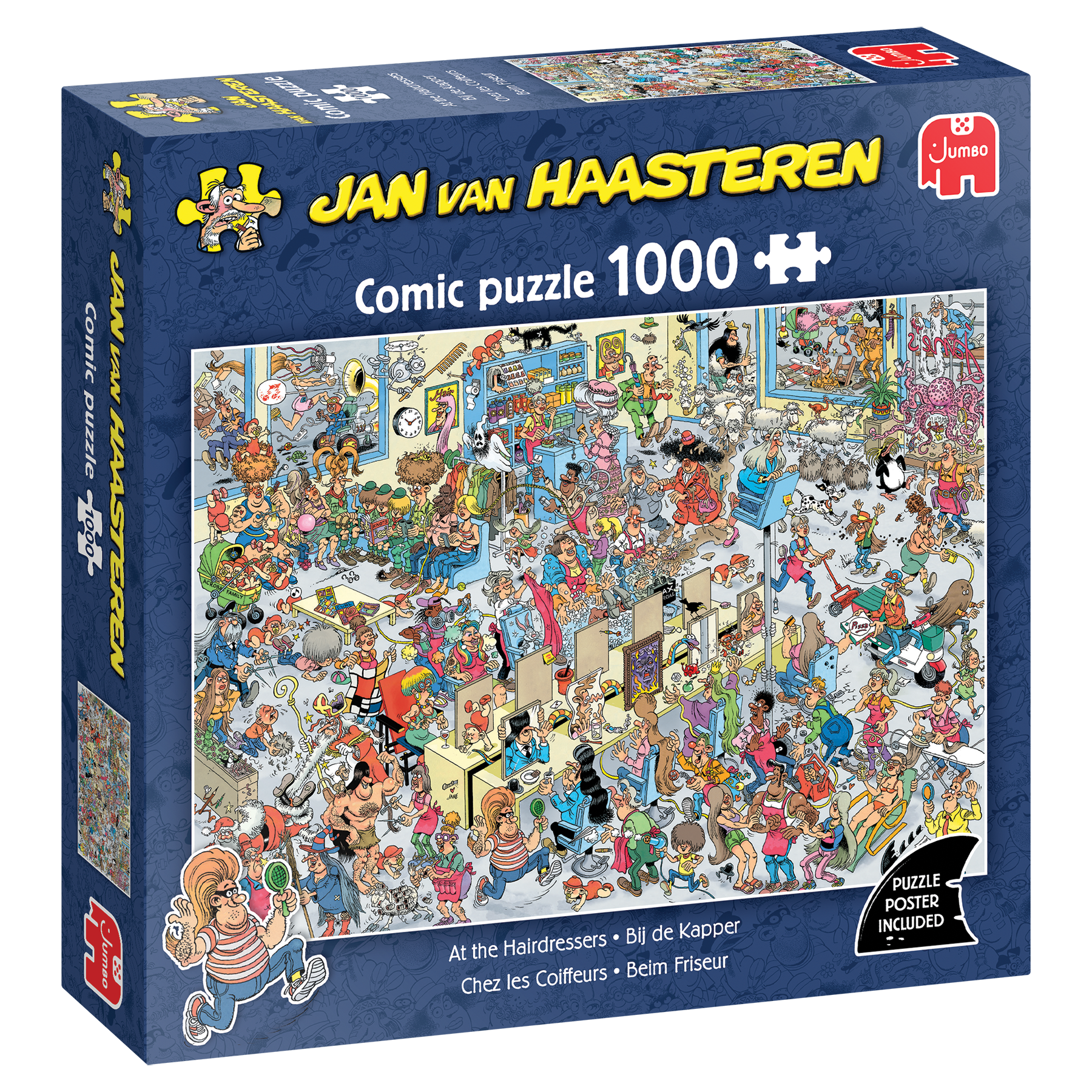 Jan van Haasteren - At the Hairdressers (1000 pieces)