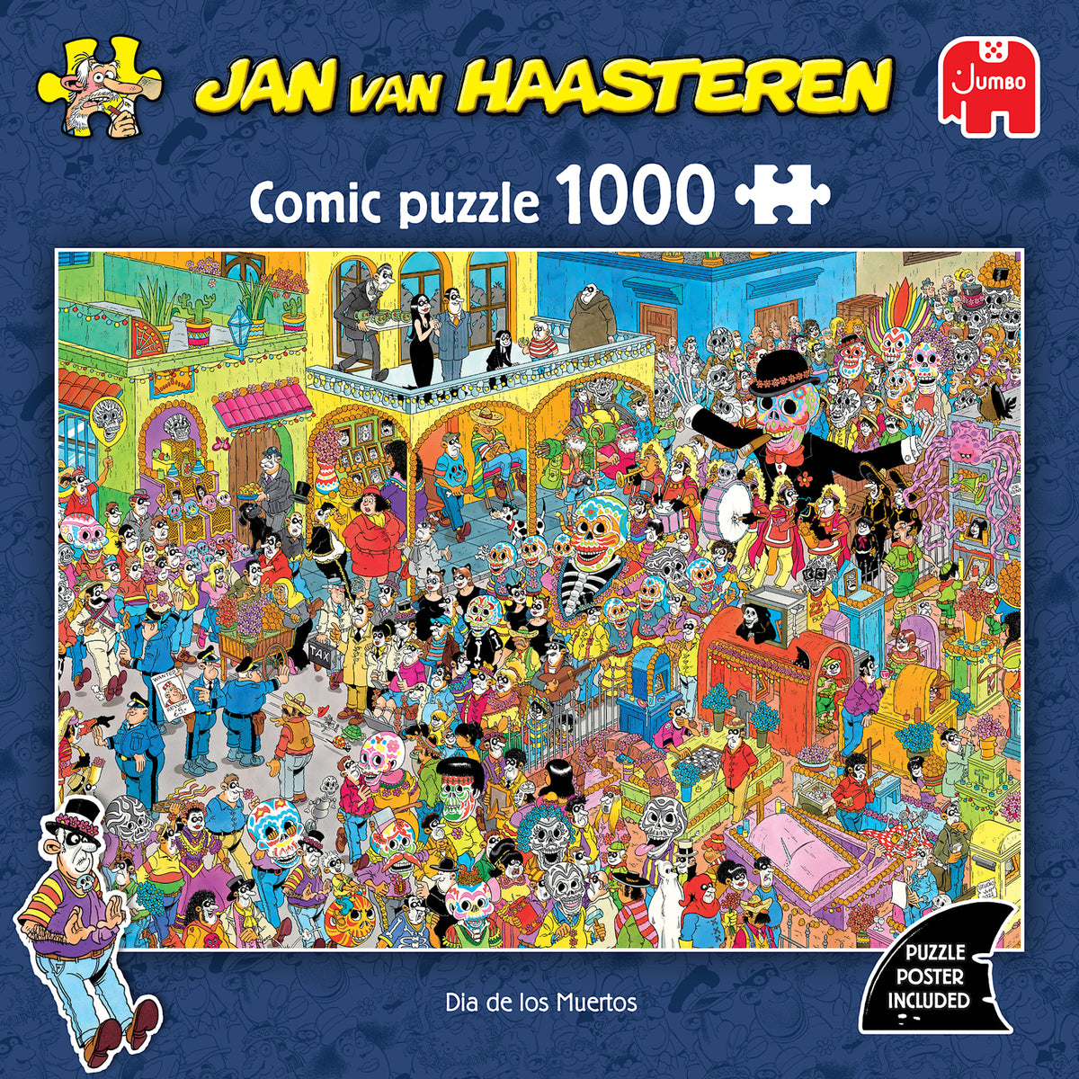 Jan van Haasteren - Dia de los Muertos - 1000 stukjes