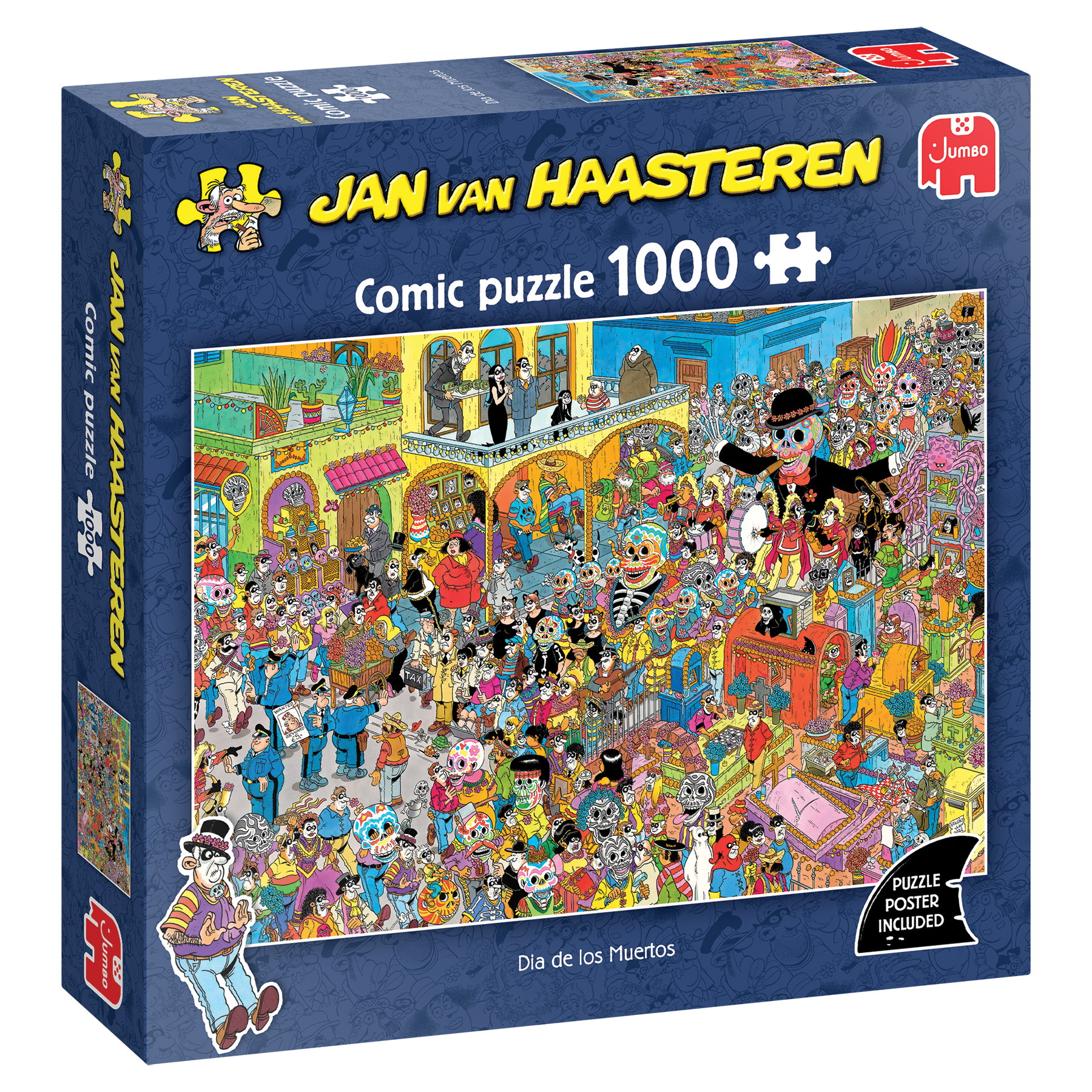 Jan van Haasteren - Dia de los Muertos - 1000 stukjes
